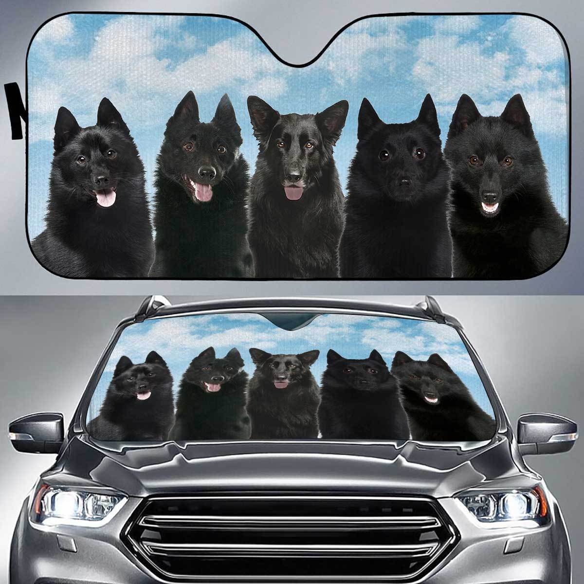 Schipperke Funny Team Auto Sun Shade Gift Ideas 2021