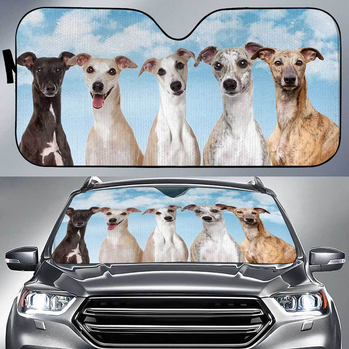 Whippet Funny Team Auto Sun Shade Gift Ideas 2022