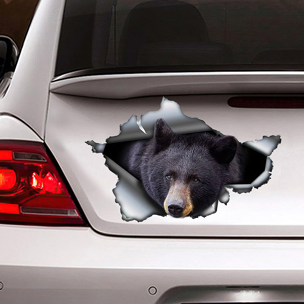 Best Bear Car 3D Stickers Decal Car Accessories Car Decoration Amazing Gift Idea