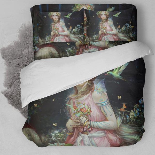 Beautiful Fairy Artwork Bedding Set