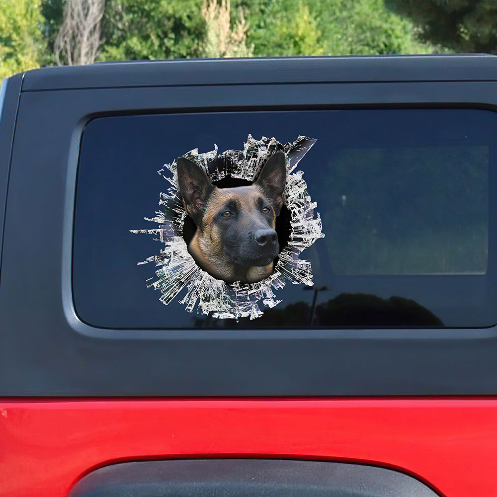 Best Belgian Malinois Window Car 3D Stickers Decal Car Accessories Car Decoration Amazing Gift Idea