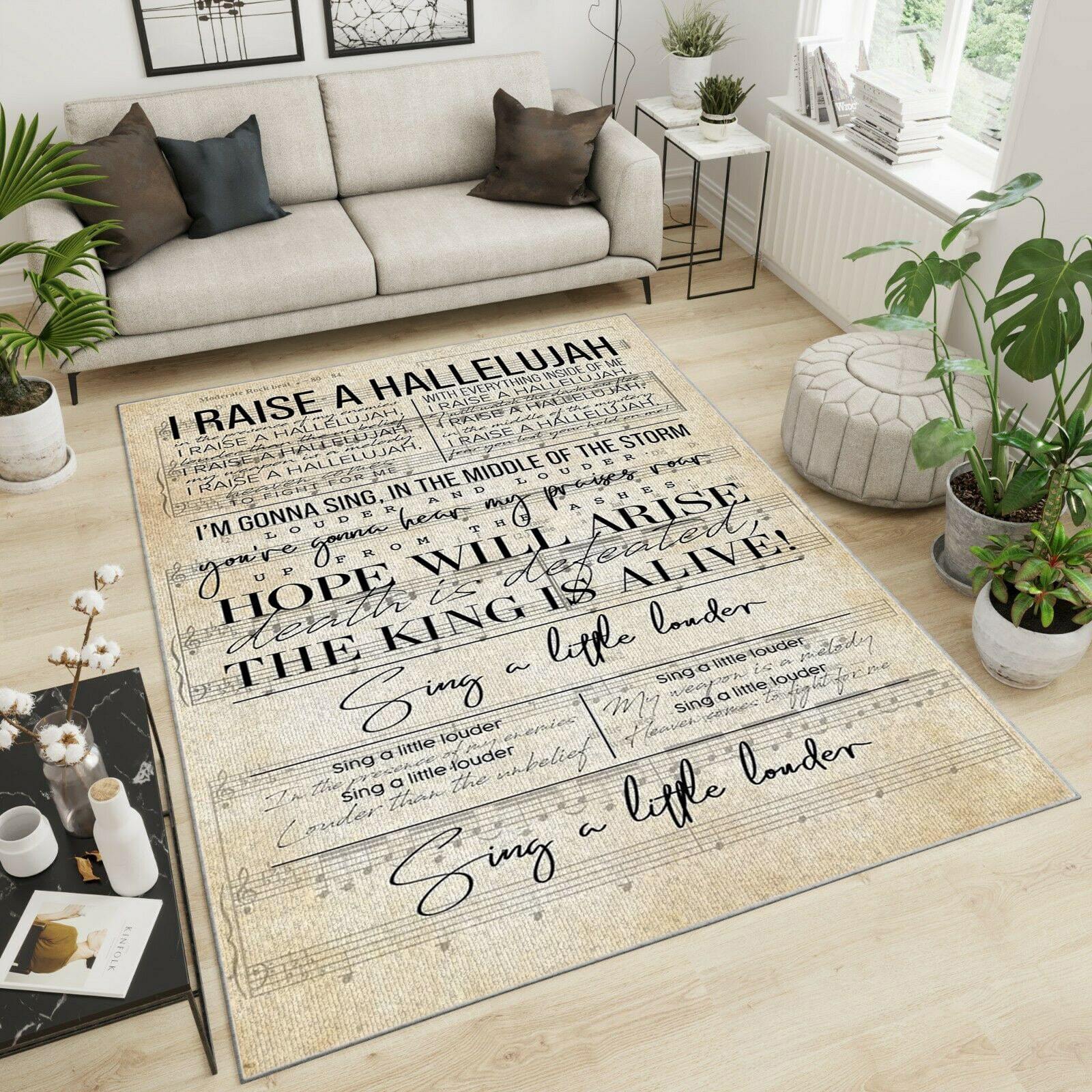 Bethel Music Area Rug Home Decor Bedroom Living Room Decor