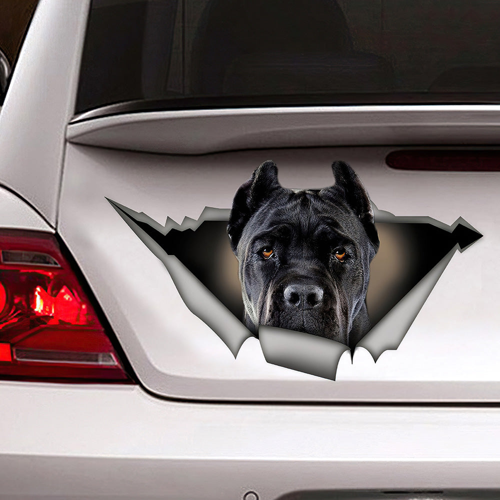 Best Black Cane Corso Car 3D Stickers Decal Car Accessories Car Decoration Amazing Gift Idea