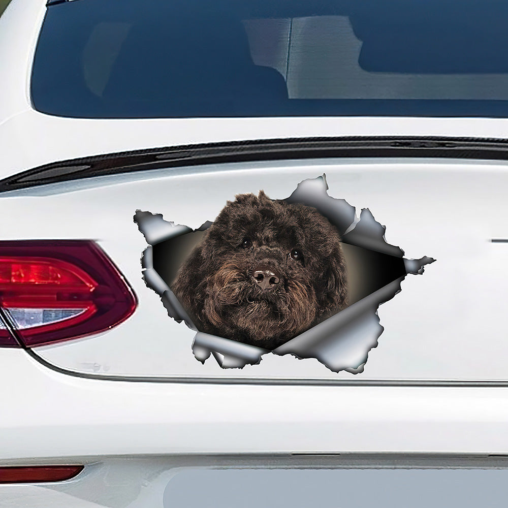 Best Black Labradoodle Car 3D Stickers Decal Car Accessories Car Decoration Amazing Gift Idea