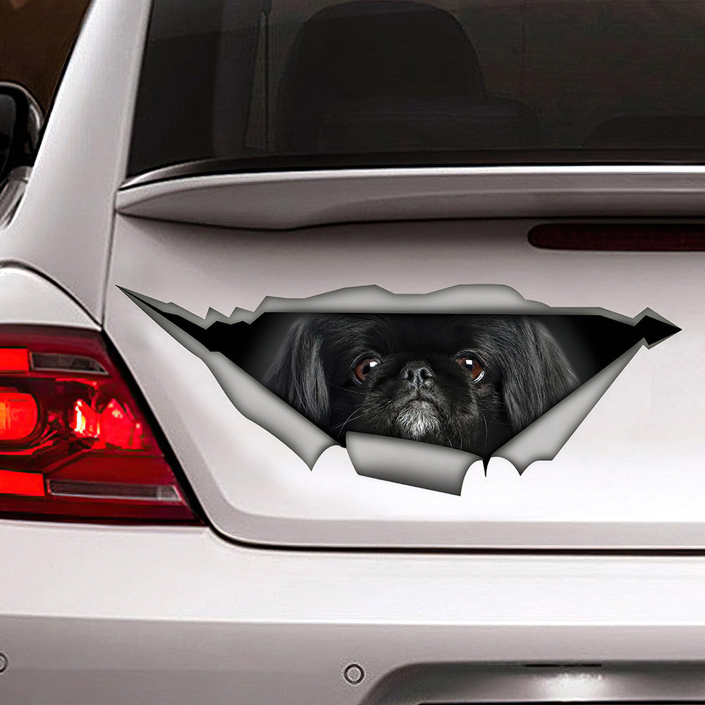 Best Black Pekingese Sticker Car 3D Stickers Decal Car Accessories Car Decoration Amazing Gift Idea