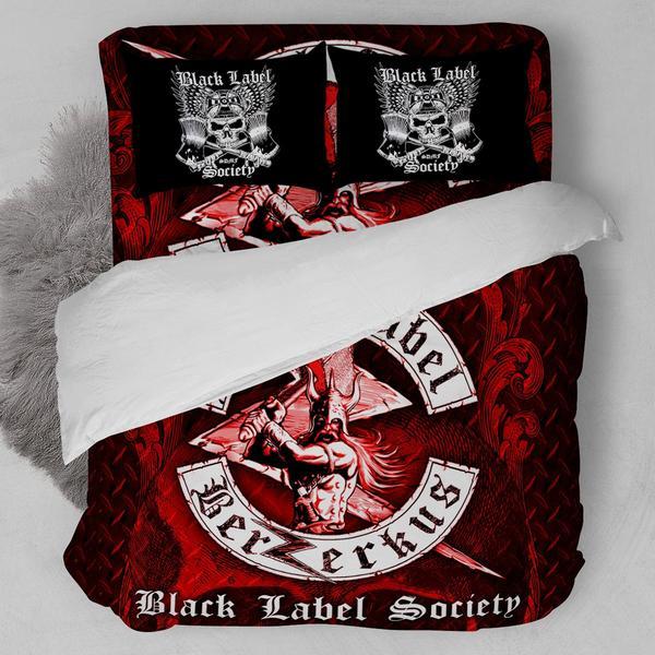 Black Label Society Red Bedding Set