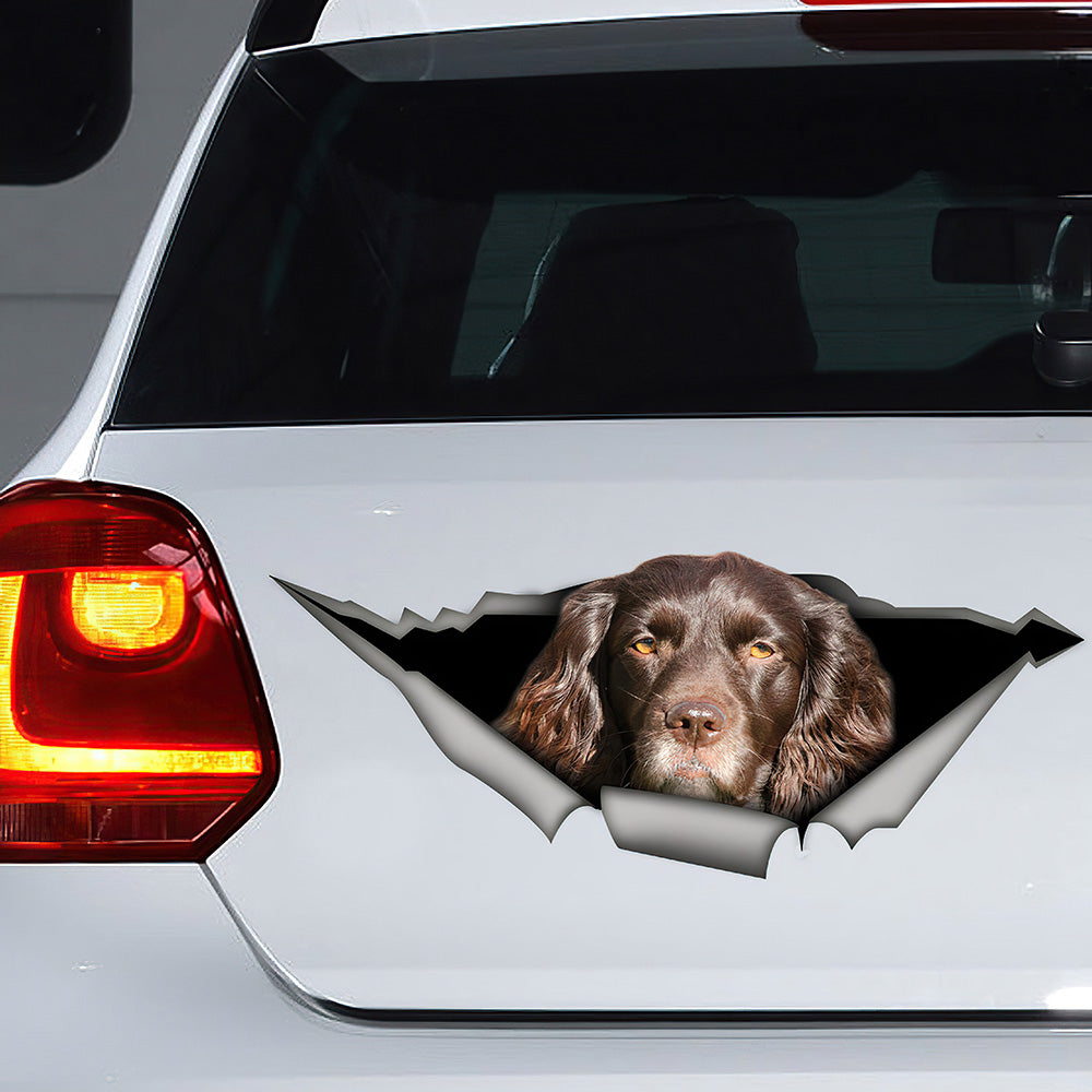 Best Brown Cocker Spaniel Car 3D Stickers Decal Car Accessories Car Decoration Amazing Gift Idea