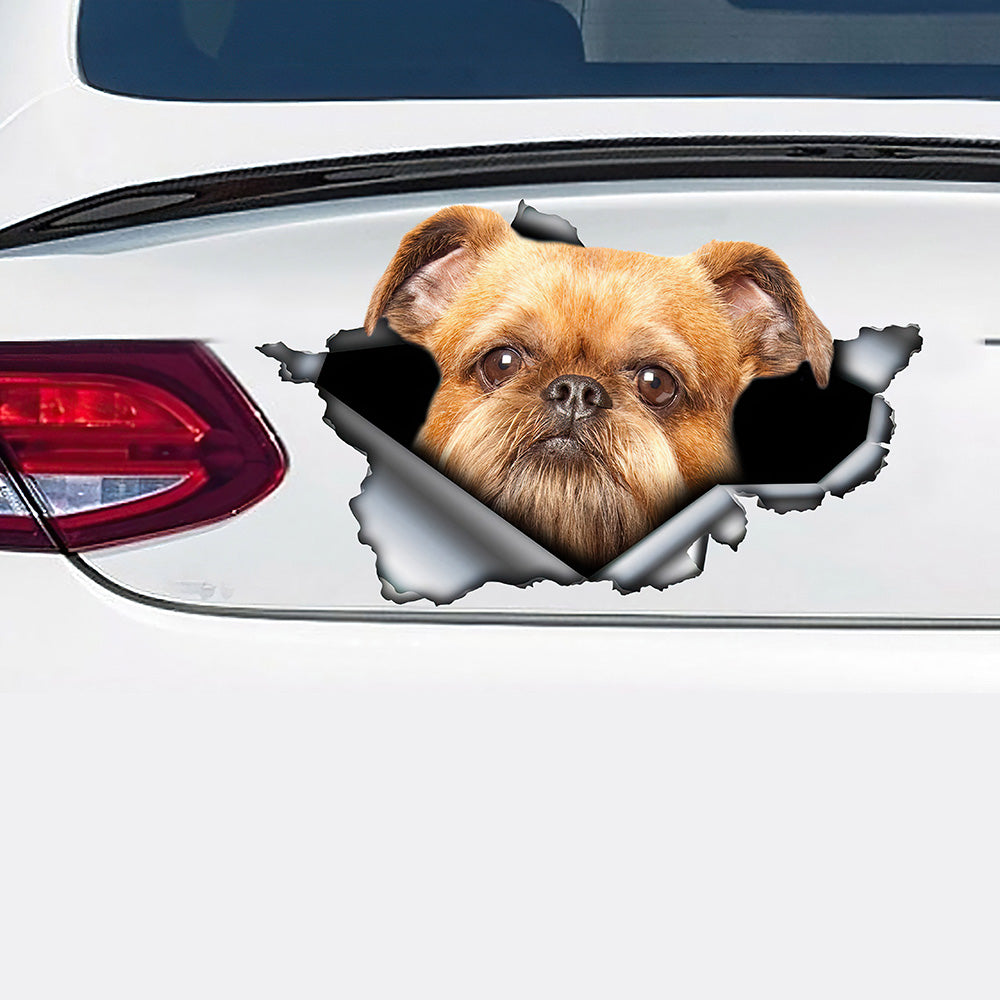 Best Brussels Griffon Dog Car Decal 2 Car 3D Stickers Decal Car Accessories Car Decoration Amazing Gift Idea