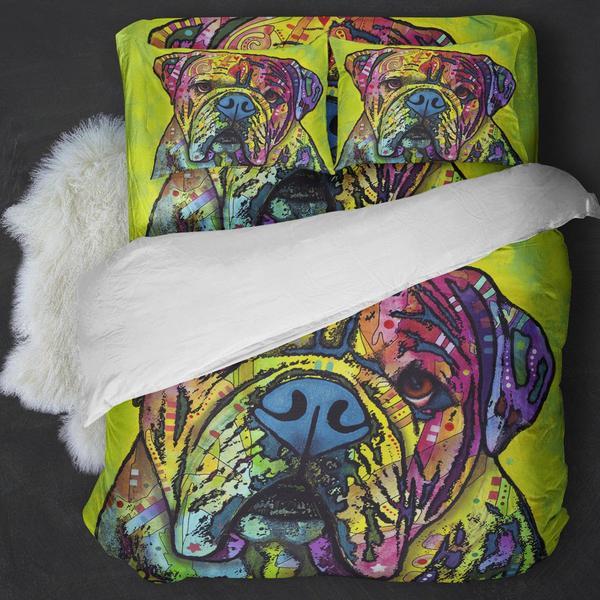 Bulldog A Bedding Set