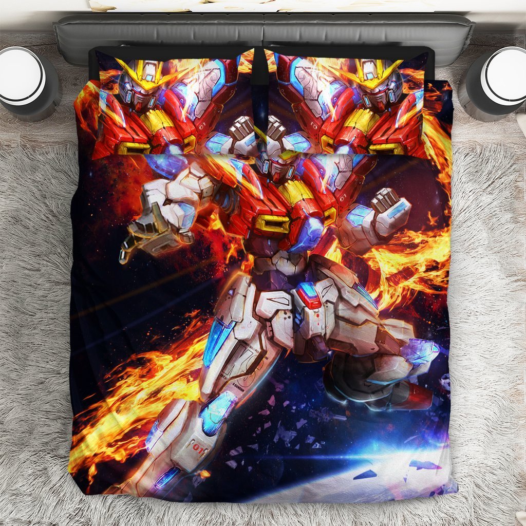 Burning Gundam Bed Set