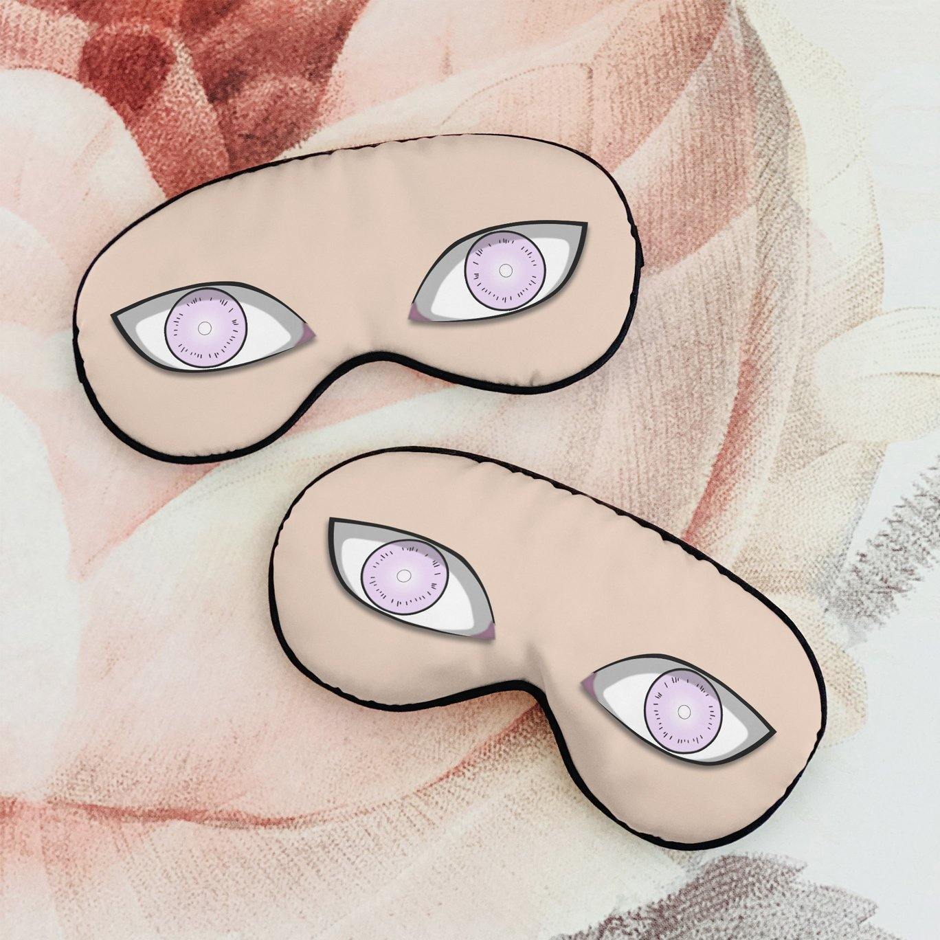 Byakugan Activated Dojutsu Eyes Custom Anime Sleep Mask