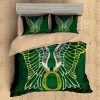Custom 3D Oregon Ducks Duvet Cover Set 3Pcs Bedding Set Flat Sheet Pillowcases