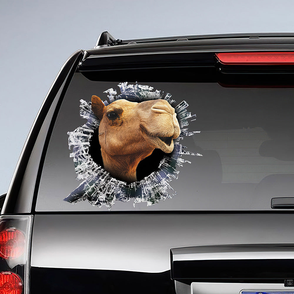 Best Camel Window Car 3D Stickers Decal Car Accessories Car Decoration Amazing Gift Idea