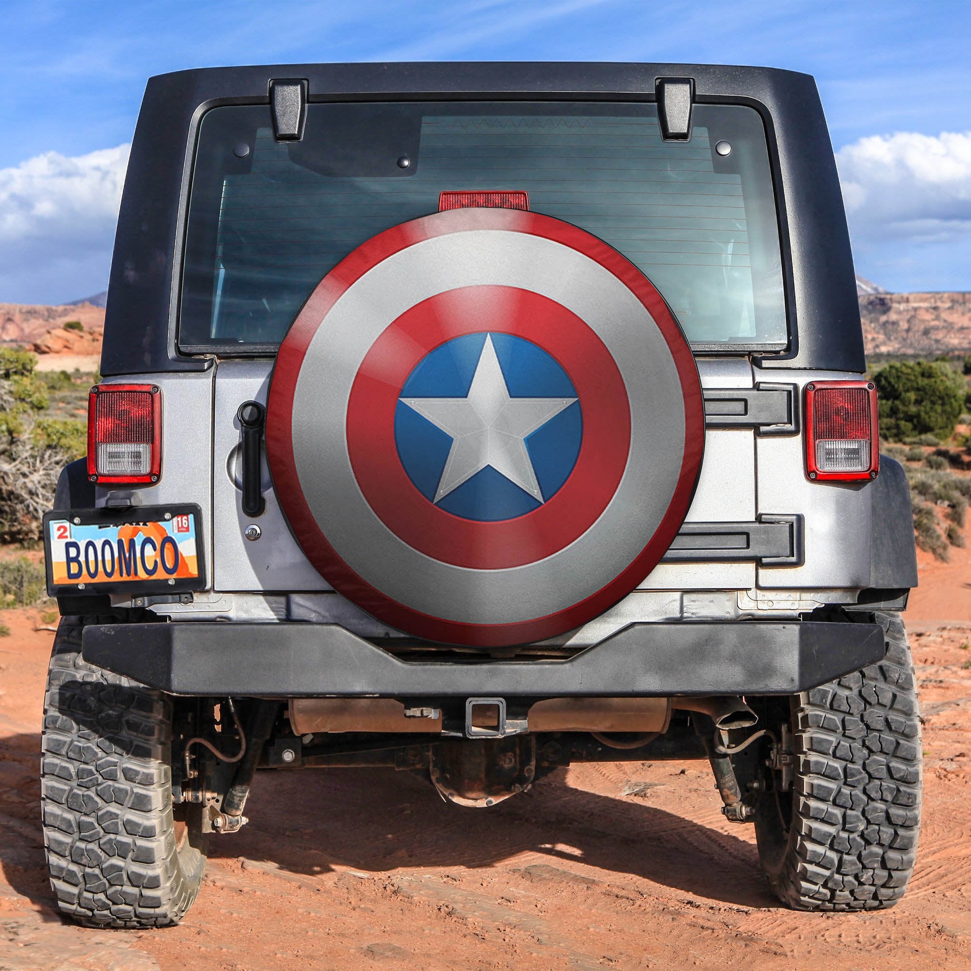 Captain Shield Spare Tire Covers Gift For Campers