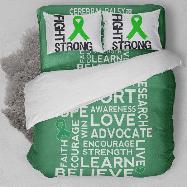 Cerebral Palsy Fighting Bedding Set