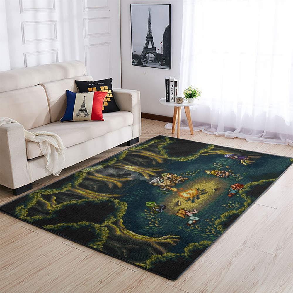 Chrono Trigger Area Rug Home Decor Bedroom Living Room Decor