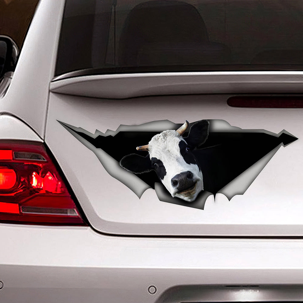 Best Cow Car 3D Stickers Decal Car Accessories Car Decoration Amazing Gift Idea