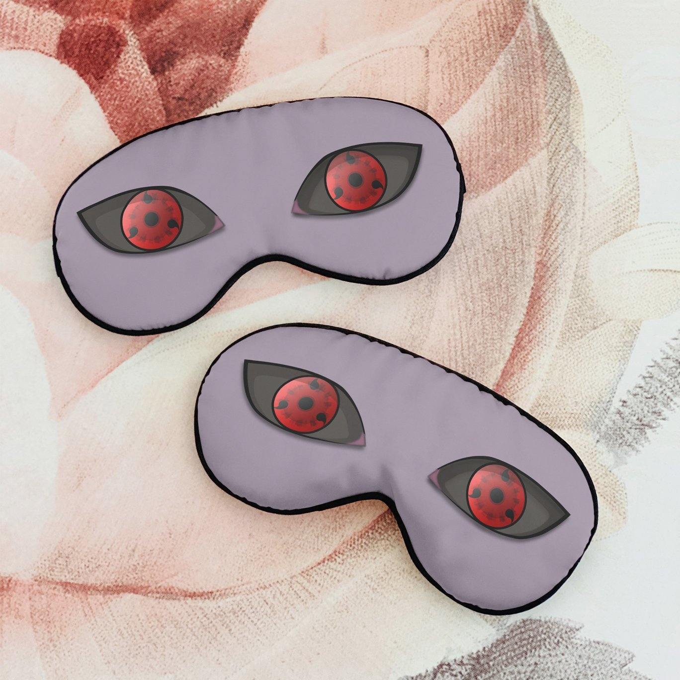 Curse Mode Sharingan Dojutsu Eyes Custom Anime Sleep Mask