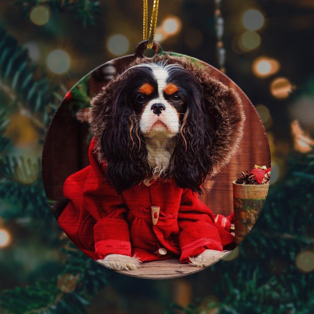 Cute Cavalier King 1 Christmas Ornament 2022 Amazing Decor Ideas