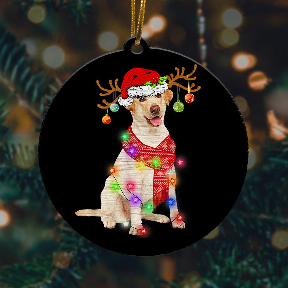 Cute Labrador Retriever 2 Christmas Ornament 2022 Amazing Decor Ideas