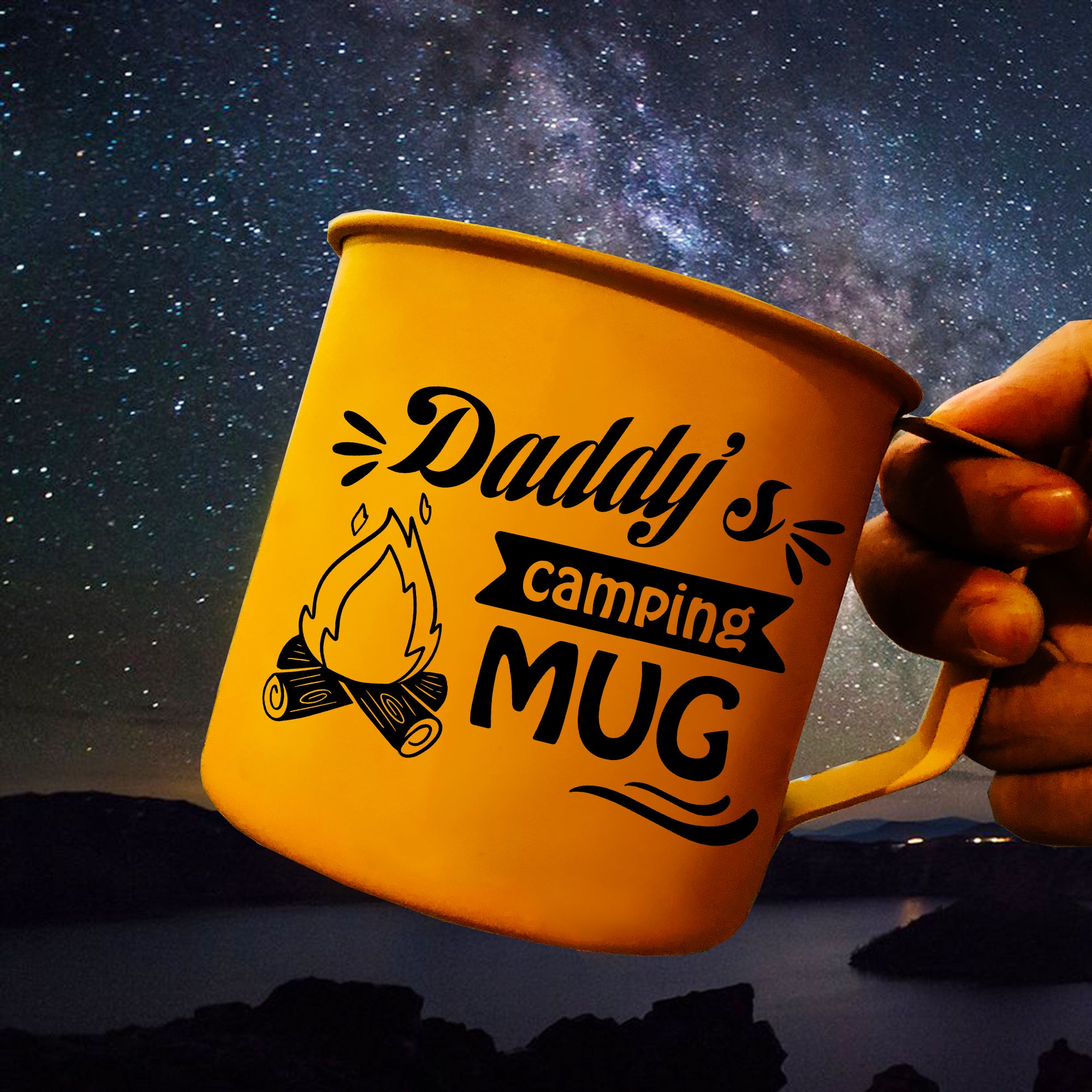 Daddy Camping Mug Camping Campfire Travel Mugs 2022
