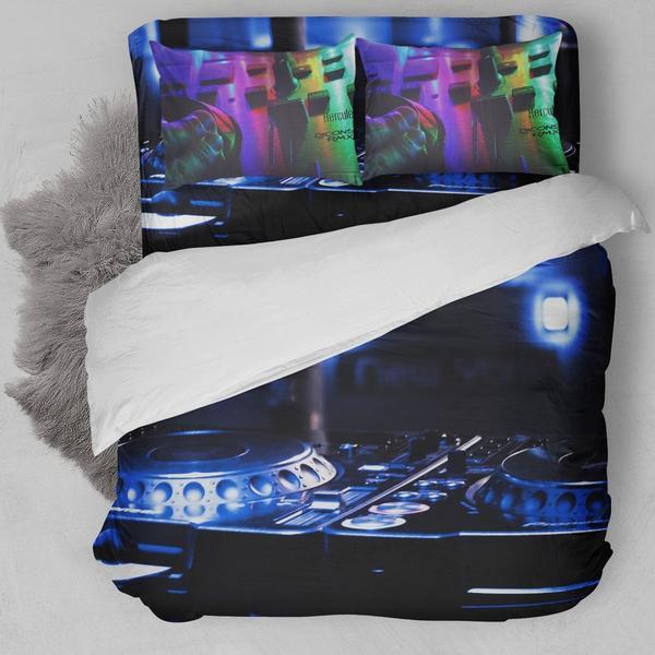 Dj Desk Artwork A Bedding Set