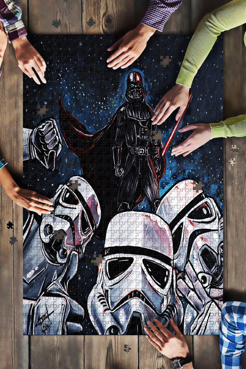 Darth-Vader-And-Stormtroopers-Funny-Jigsaw Puzzle Kids Toys