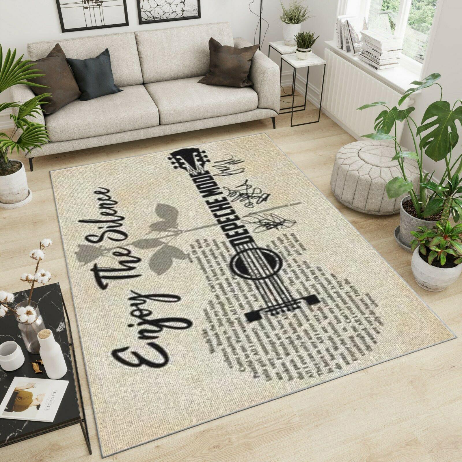 Depeche Mode Area Rug Home Decor Bedroom Living Room Decor