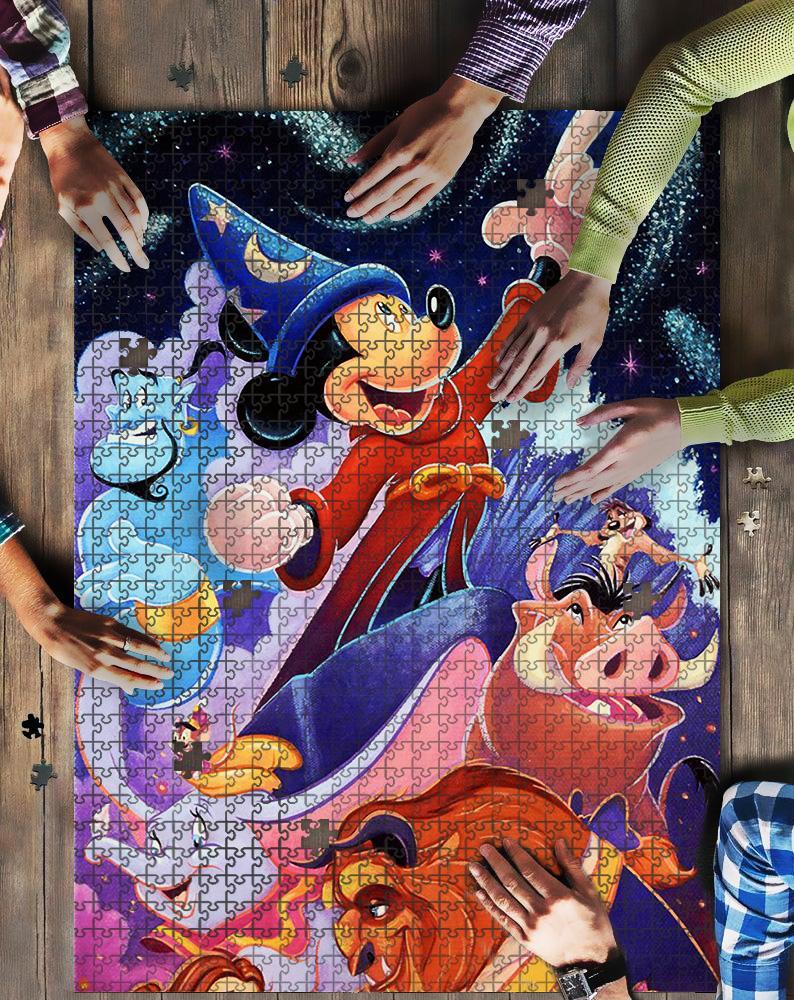 Character Art Jigsaw Mock Puzzle