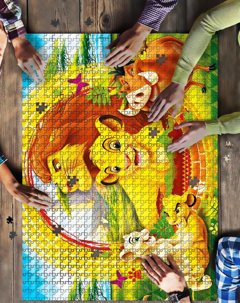 The Lion King Jigsaw Mock Puzzle Kid Toys