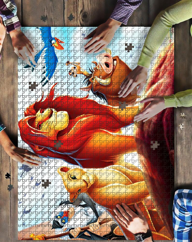 'S The Lion Jigsaw Mock Puzzle Kid Toys