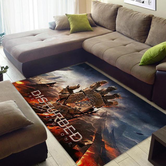 Disturbed The Vengeful One Area Rug Home Decor Bedroom Living Room Decor