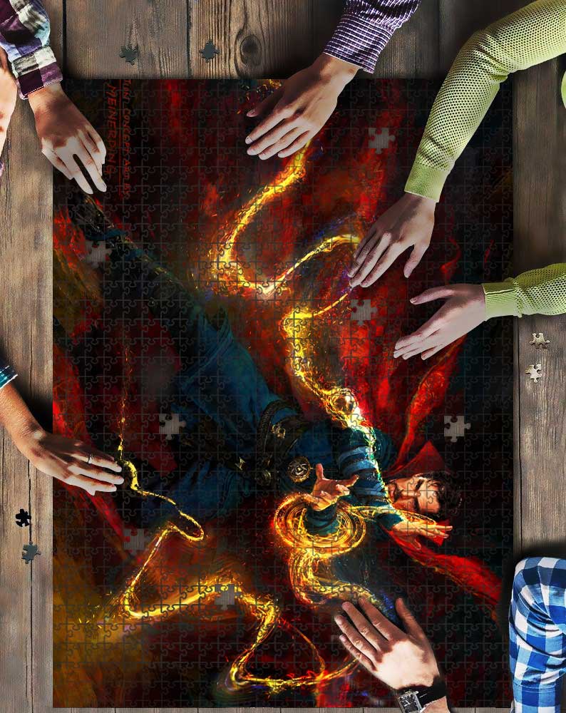 Doctor Strange Doctor Mock Jigsaw Puzzle