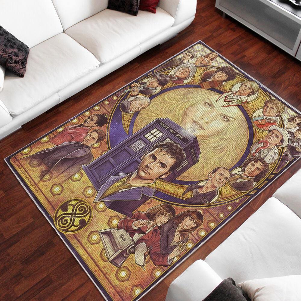 Doctor Who Area Rug Home Decor Bedroom Living Room Decor