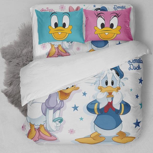 Donald And Daisy Duck Bedding Set