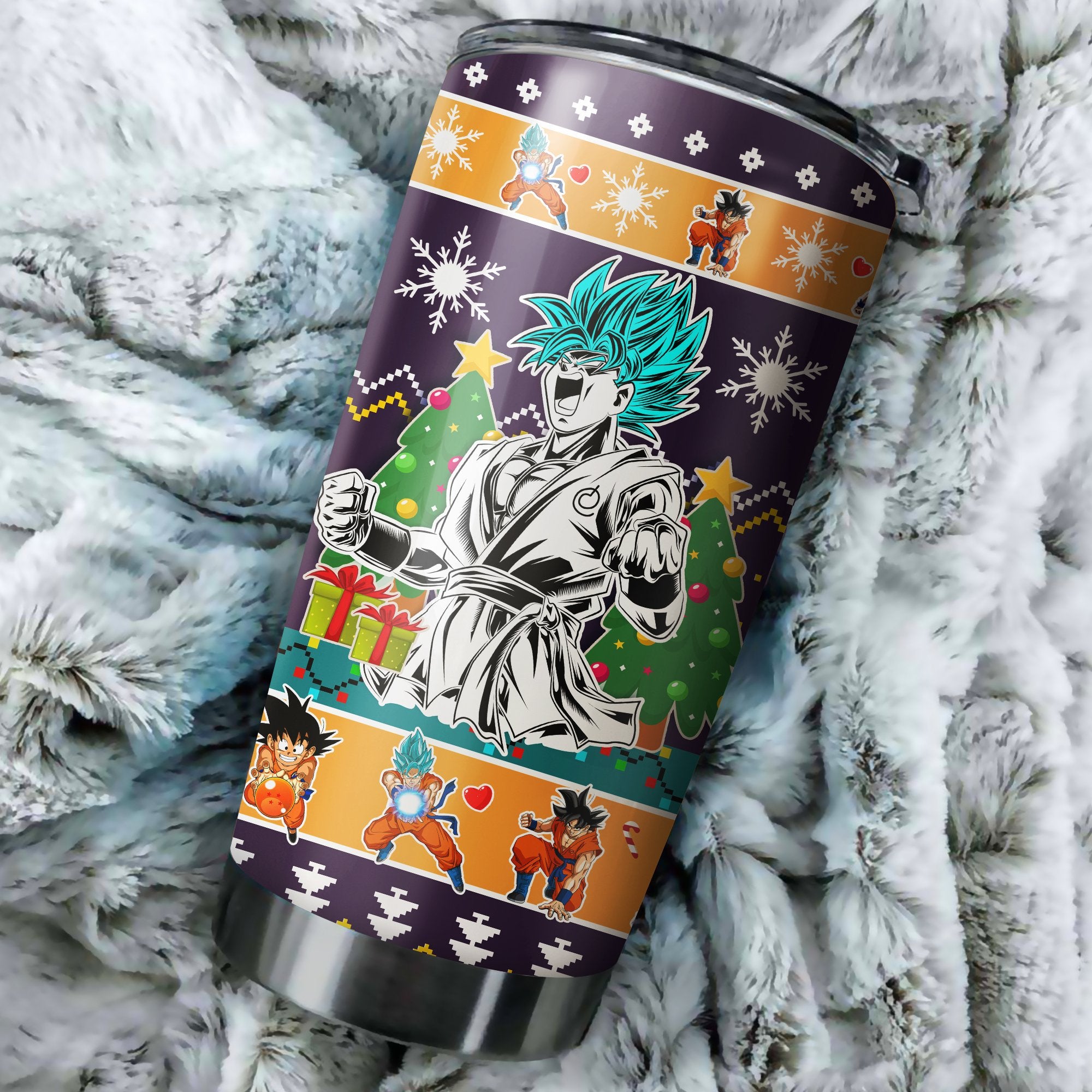 Dragon Ball 6 Christmas Tumbler Perfect Birthday Best Gift Stainless Traveling Mugs 2021