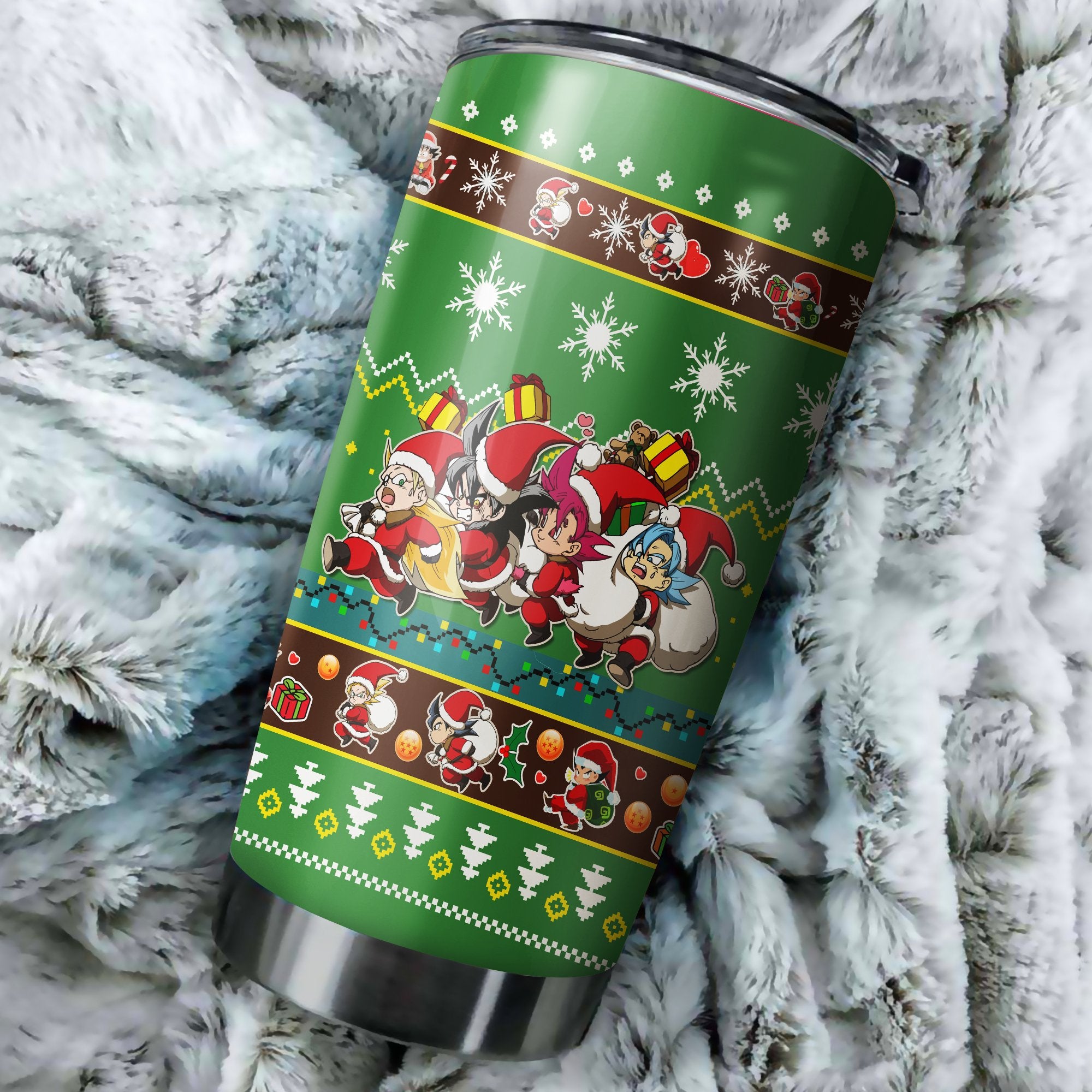 Dragon Ball Christmas Tumbler Perfect Birthday Best Gift Stainless Traveling Mugs 2021