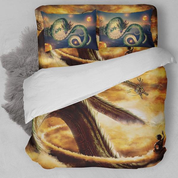 Dragon Ball Goku And Shenlong Bedding Set