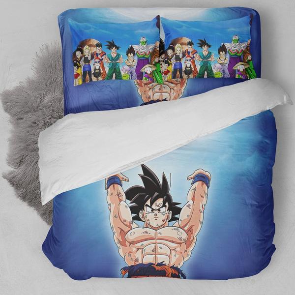 Dragon Ball Goku Lifting Bedding Set