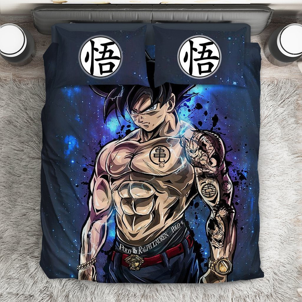 Dragon Ball Goku Super Saiyan Ultra Instinct Bedding Set