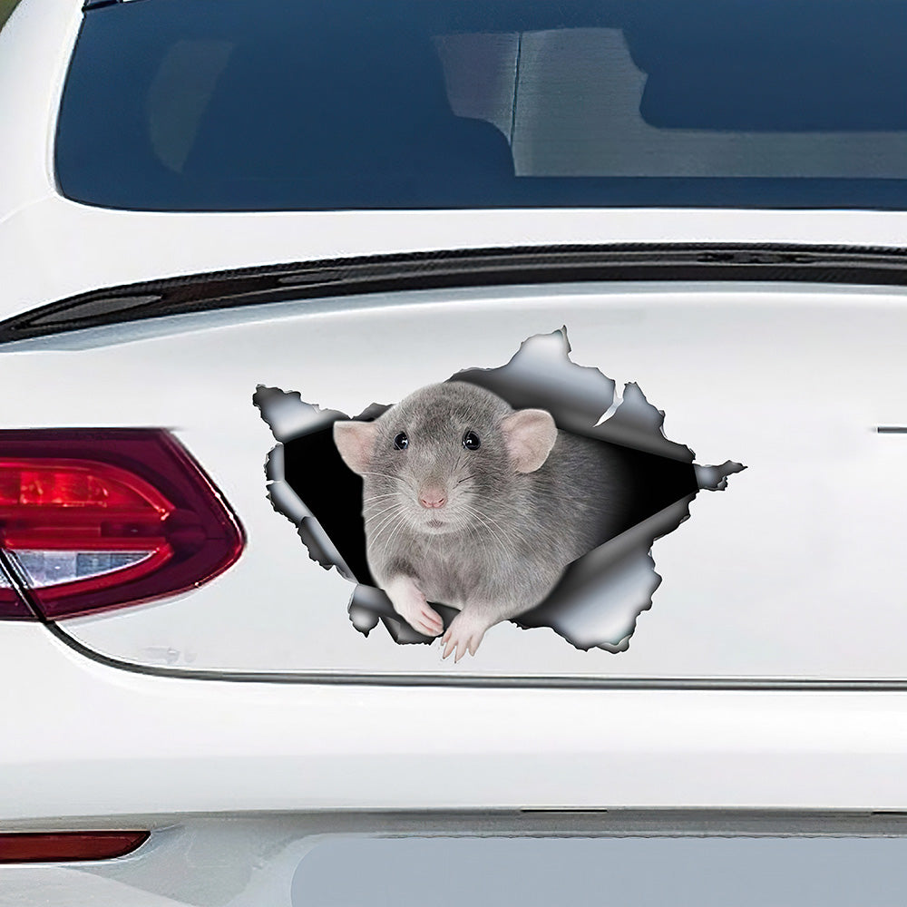 Best Dumbo Rat Car 3D Stickers Decal Car Accessories Car Decoration Amazing Gift Idea