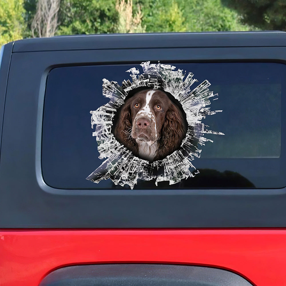 Best English Springer Spaniel Window Car 3D Stickers Decal Car Accessories Car Decoration Amazing Gift Idea