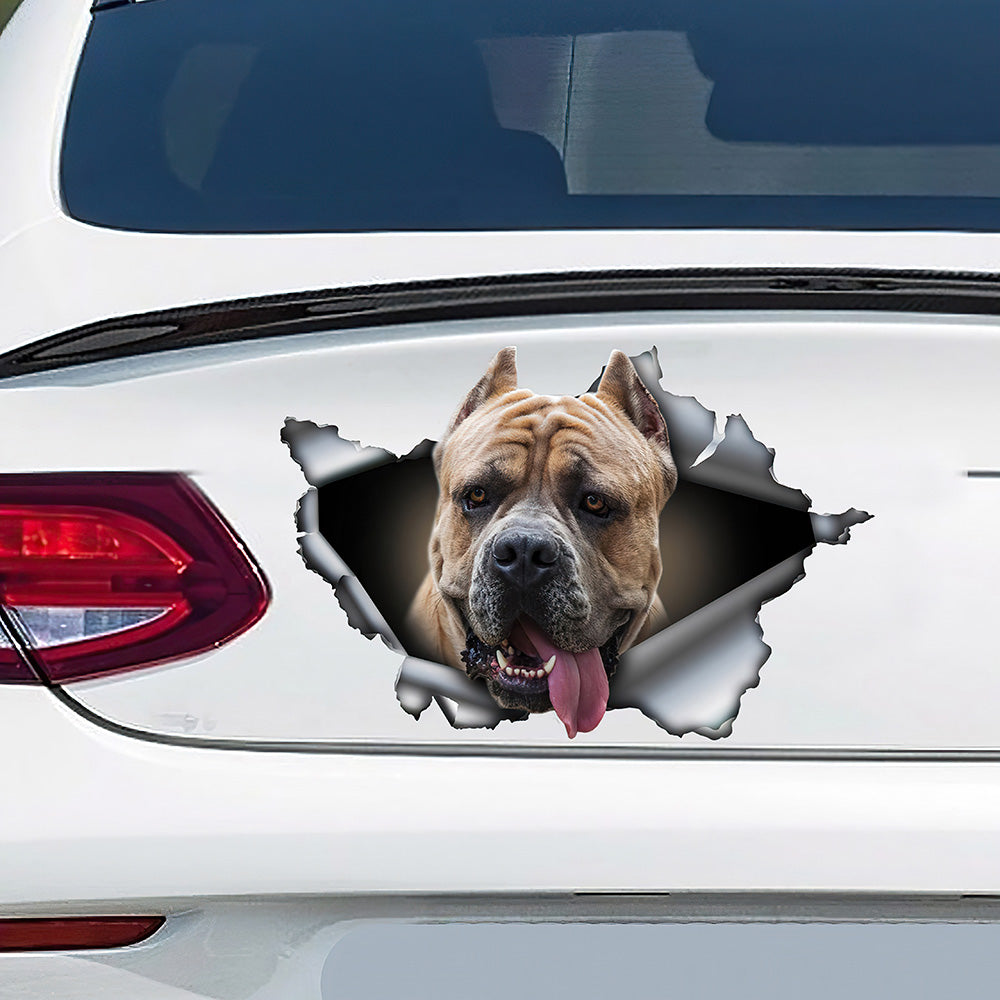 Best Fawn Cane Corso Car 3D Stickers Decal Car Accessories Car Decoration Amazing Gift Idea