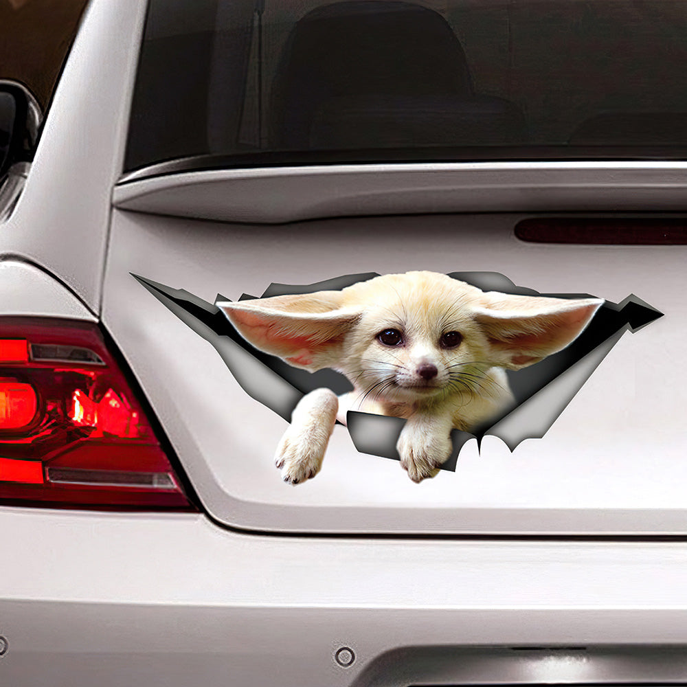 Best Fennec Fox Car 3D Stickers Decal Car Accessories Car Decoration Amazing Gift Idea