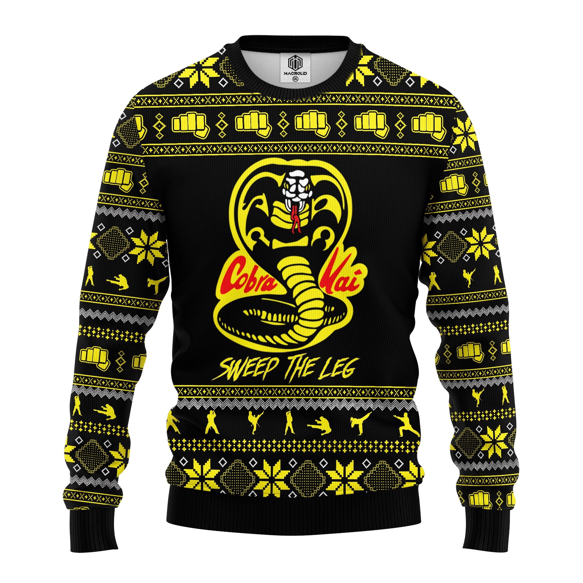 Cobra Kai Ugly Christmas Sweater Amazing Gift Idea Thanksgiving Gift