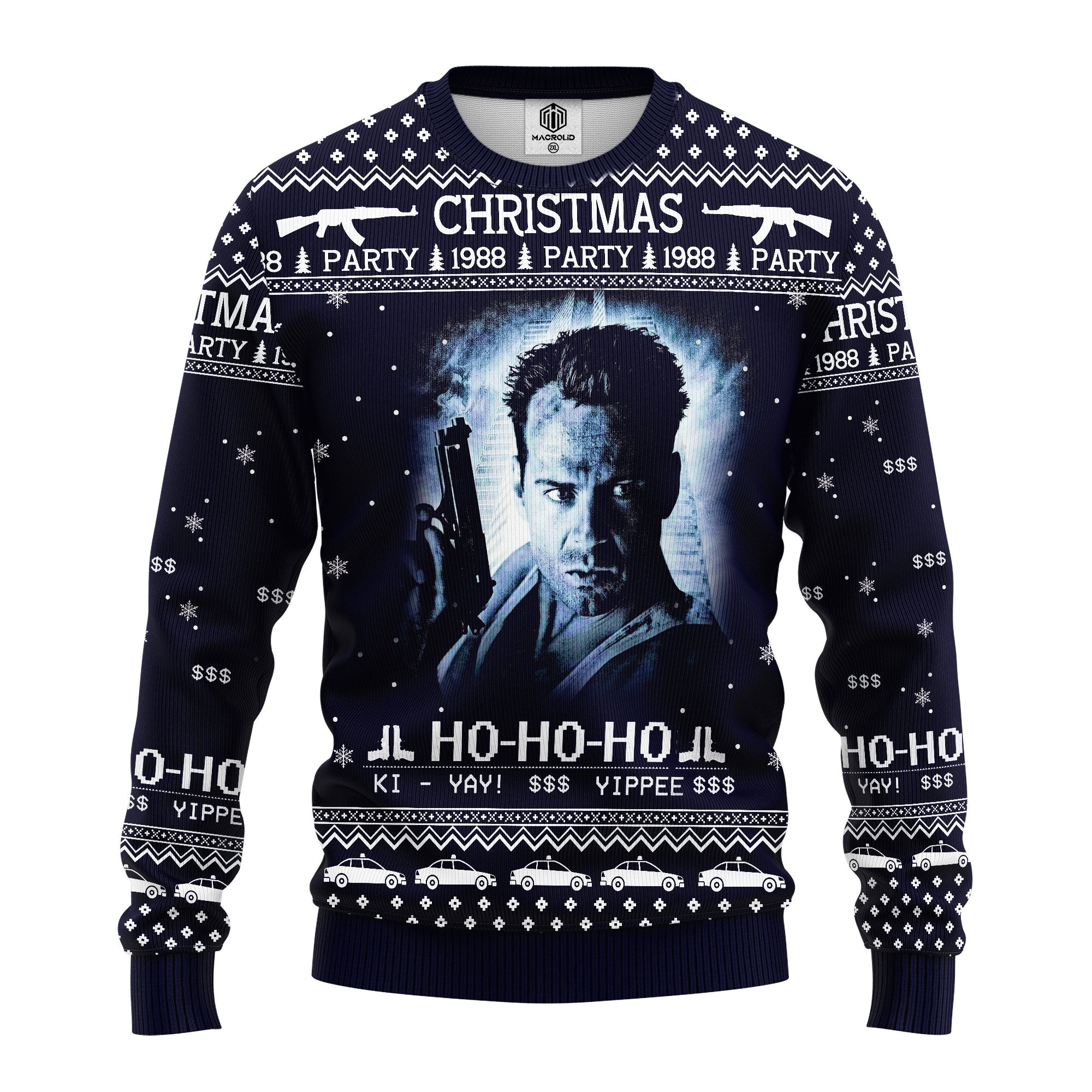 Die Hard Ugly Christmas Sweater Amazing Gift Idea Thanksgiving Gift