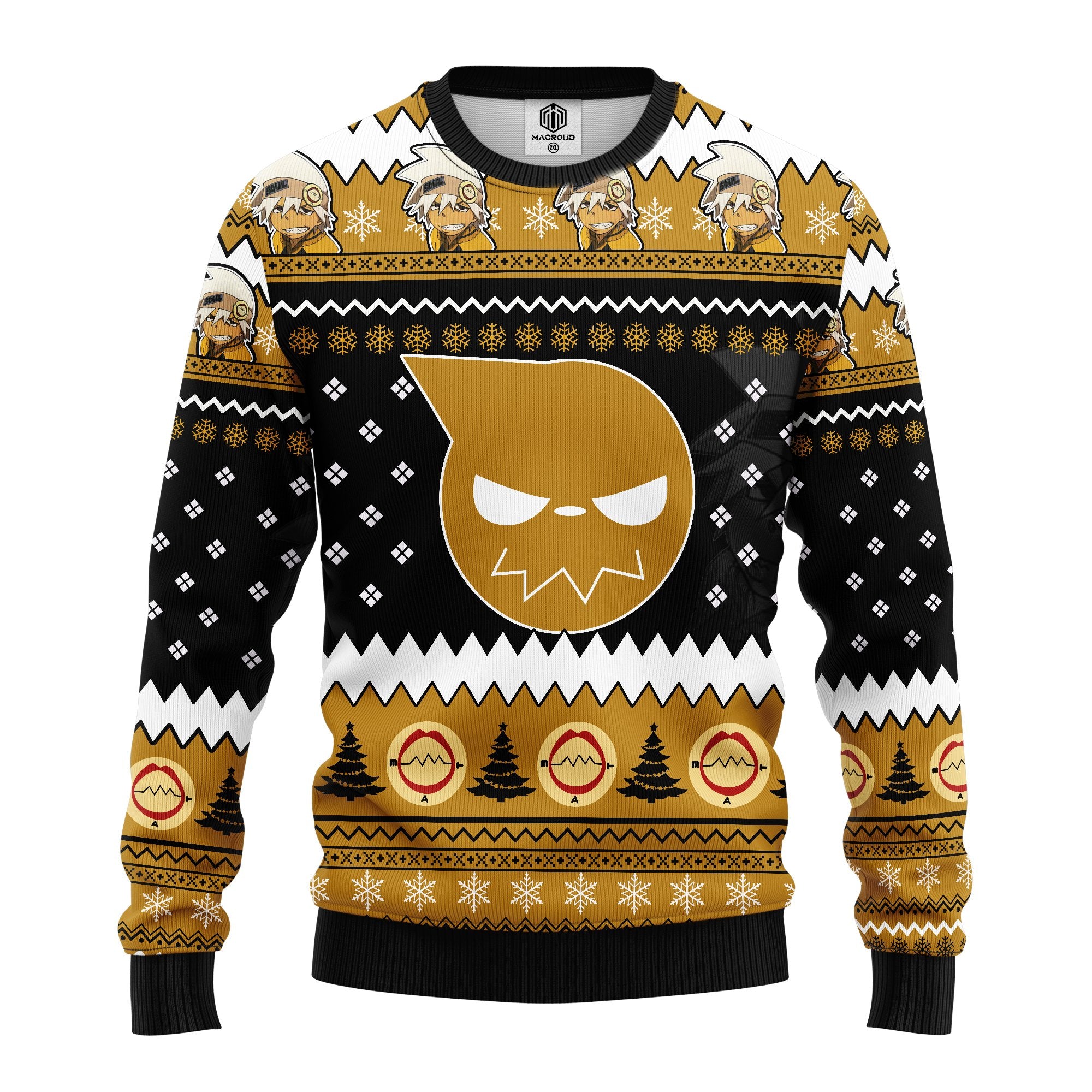 Soul Eater Anime Ugly Christmas Sweater Amazing Gift Idea Thanksgiving Gift