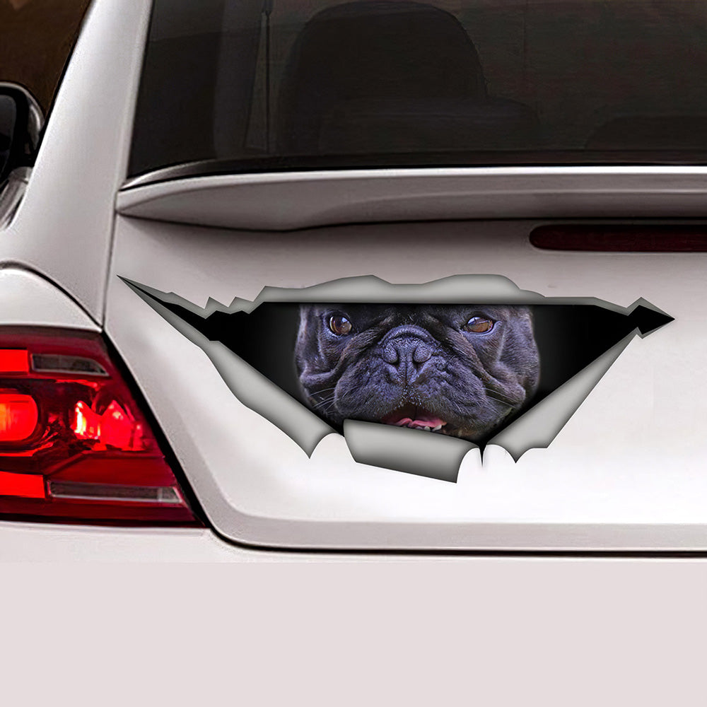 Best French Bulldog 1 Car 3D Stickers Decal Car Accessories Car Decoration Amazing Gift Idea