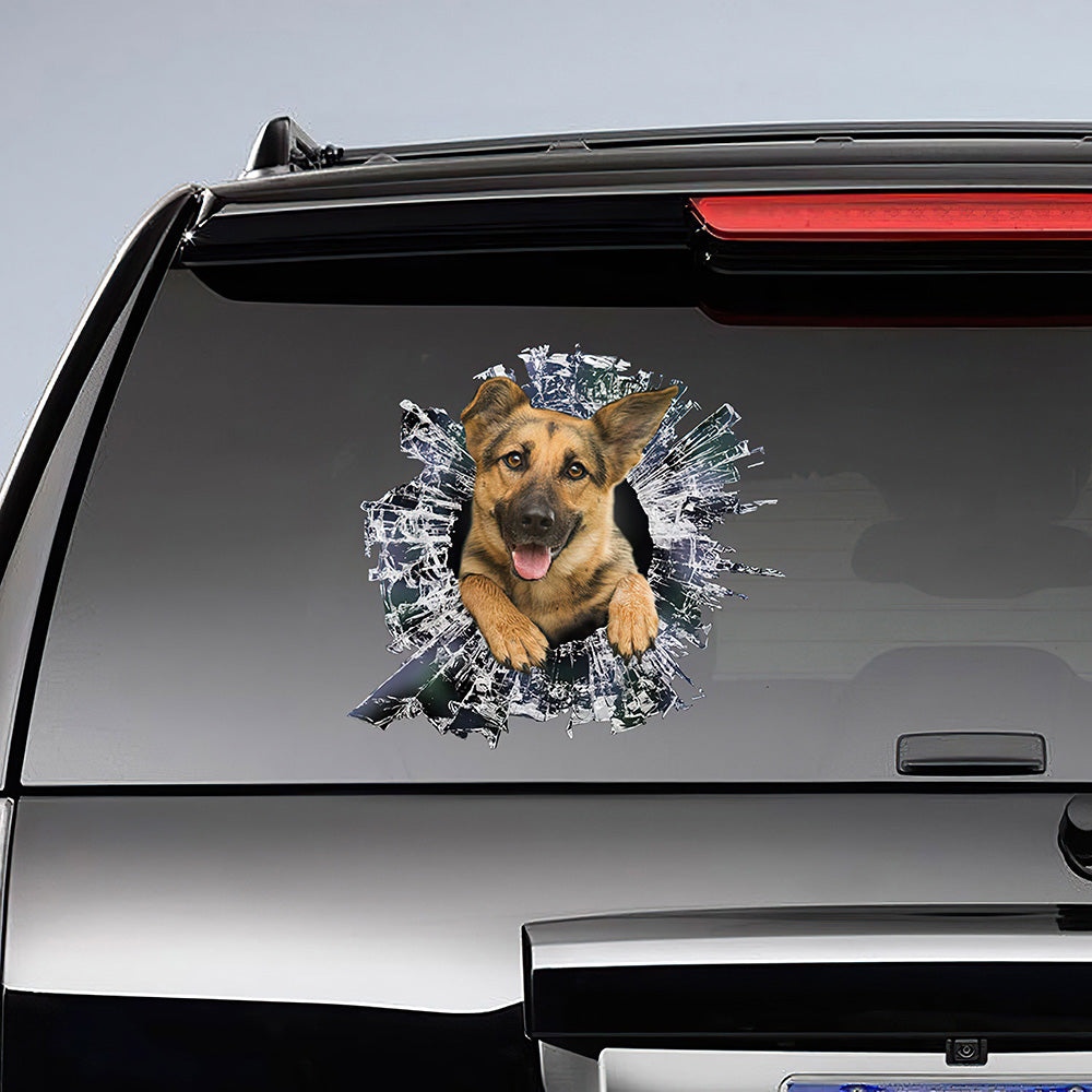 Best German Shepherd Window Car 3D Stickers Decal Car Accessories Car Decoration Amazing Gift Idea