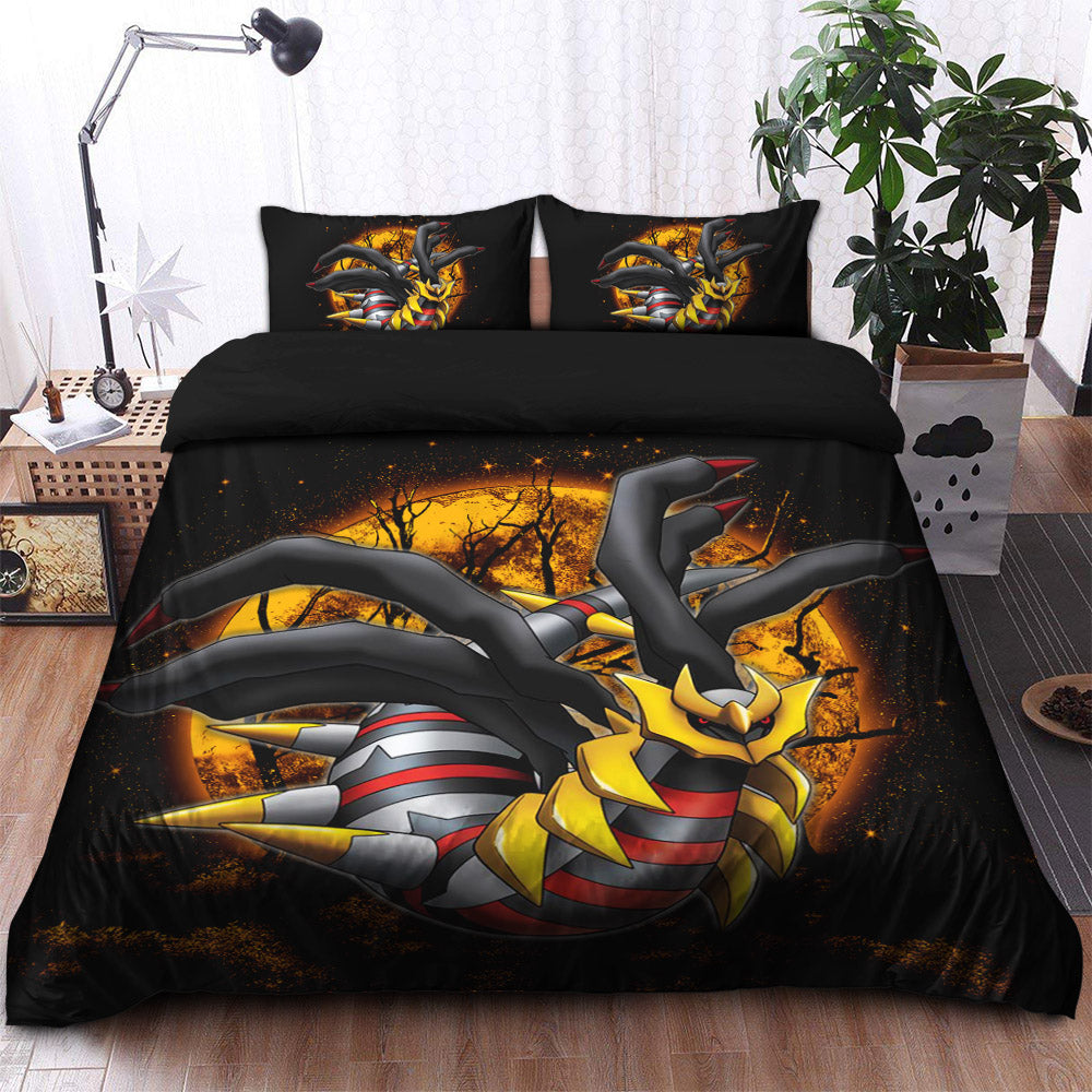 Pokemon Giratina Moonlight Bedding Set Duvet Cover And 2 Pillowcases